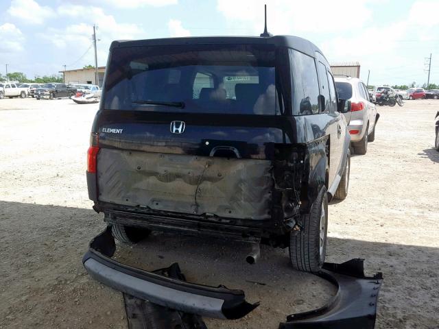 5J6YH18625L012290 - 2005 HONDA ELEMENT EX BLACK photo 4