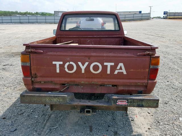 JT4RN50RXF0105772 - 1985 TOYOTA PICKUP 1/2 BROWN photo 6