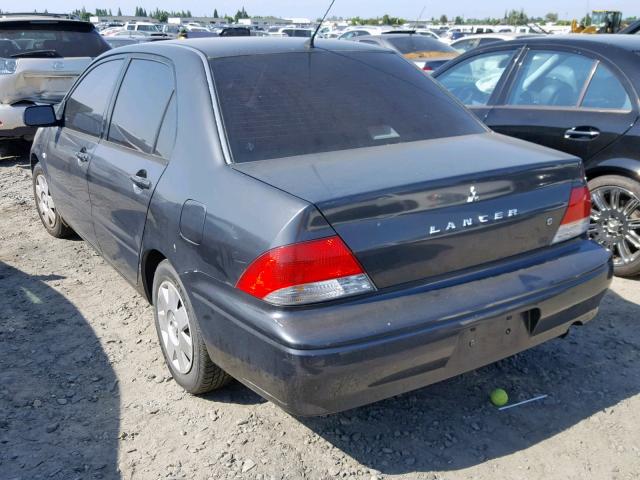 JA3AJ26E92U063933 - 2002 MITSUBISHI LANCER ES BLUE photo 3