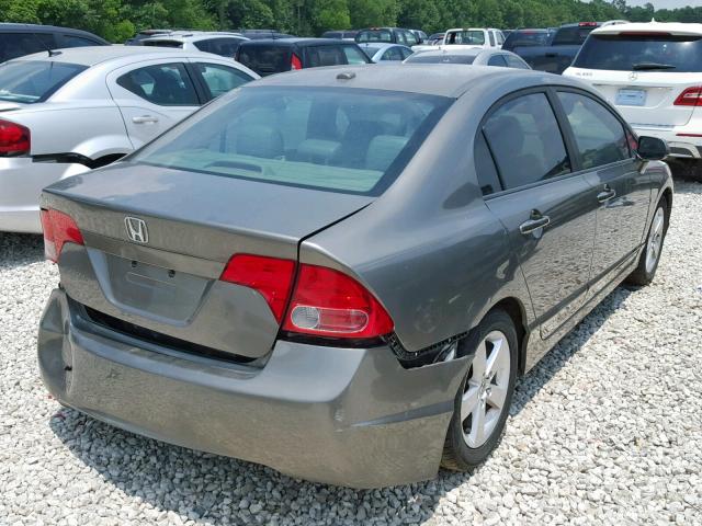 1HGFA16958L060712 - 2008 HONDA CIVIC EXL BEIGE photo 4