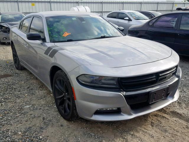 2C3CDXHG2GH140220 - 2016 DODGE CHARGER SX SILVER photo 1