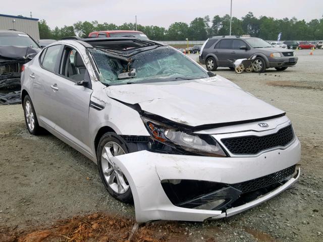 5XXGN4A72CG049335 - 2012 KIA OPTIMA EX SILVER photo 1