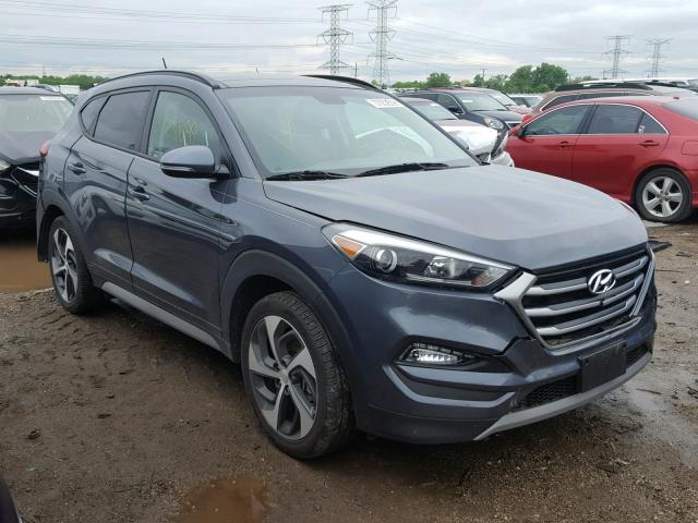 KM8J3CA27HU552060 - 2017 HYUNDAI TUCSON LIM GRAY photo 1