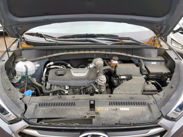 KM8J3CA27HU552060 - 2017 HYUNDAI TUCSON LIM GRAY photo 7