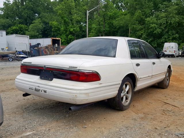 2MELM75WXVX739309 - 1997 MERCURY GRAND MARQ WHITE photo 4