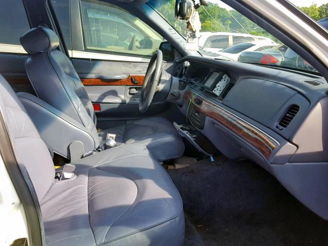 2MELM75WXVX739309 - 1997 MERCURY GRAND MARQ WHITE photo 5