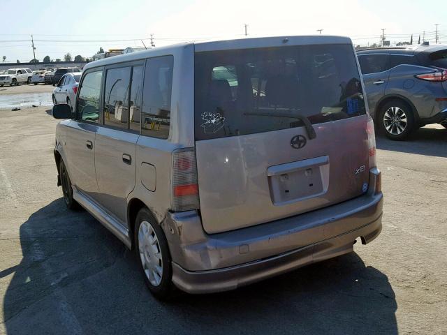 JTLKT334X64076489 - 2006 TOYOTA SCION XB 银色 照片 3