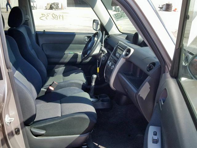 JTLKT334X64076489 - 2006 TOYOTA SCION XB 银色 照片 5