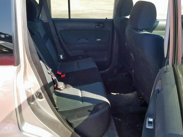 JTLKT334X64076489 - 2006 TOYOTA SCION XB 银色 照片 6