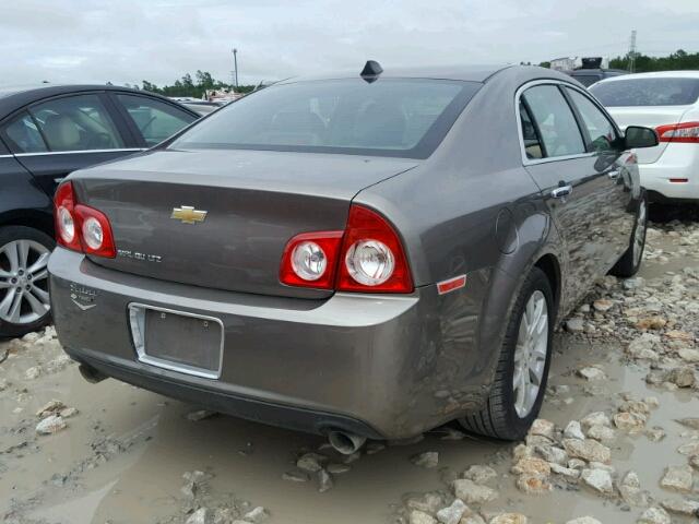 1G1ZG5E78CF163463 - 2012 CHEVROLET MALIBU LTZ TAN photo 4