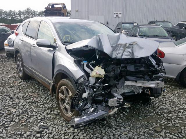 7FARW2H83JE064021 - 2018 HONDA CR-V EXL SILVER photo 1