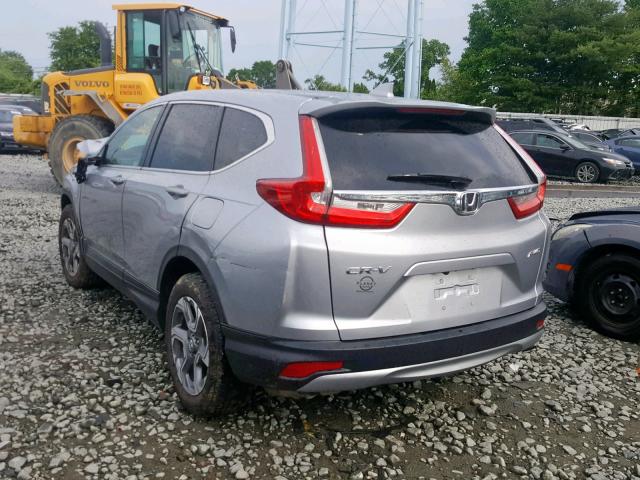 7FARW2H83JE064021 - 2018 HONDA CR-V EXL SILVER photo 3