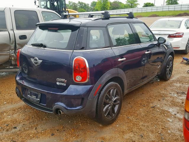 WMWZC5C51BWL55243 - 2011 MINI COOPER S C GRAY photo 4