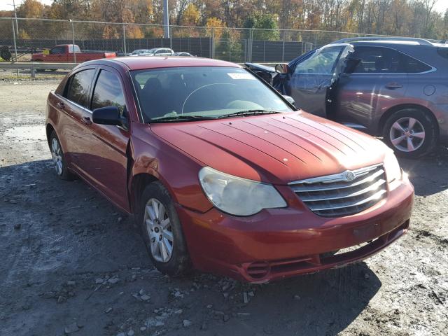 1C3LC46B59N537486 - 2009 CHRYSLER SEBRING LX RED photo 1