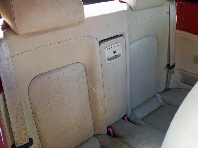 3VWPF31Y38M414138 - 2008 VOLKSWAGEN NEW BEETLE წითელი ფოტო 6