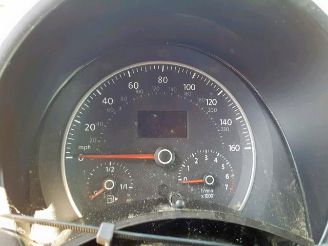 3VWPF31Y38M414138 - 2008 VOLKSWAGEN NEW BEETLE წითელი ფოტო 8