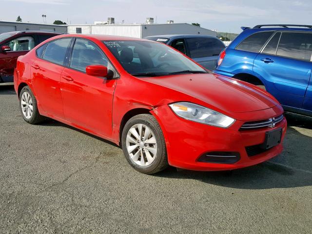 1C3CDFDH3GD624998 - 2016 DODGE DART SE AE RED photo 1