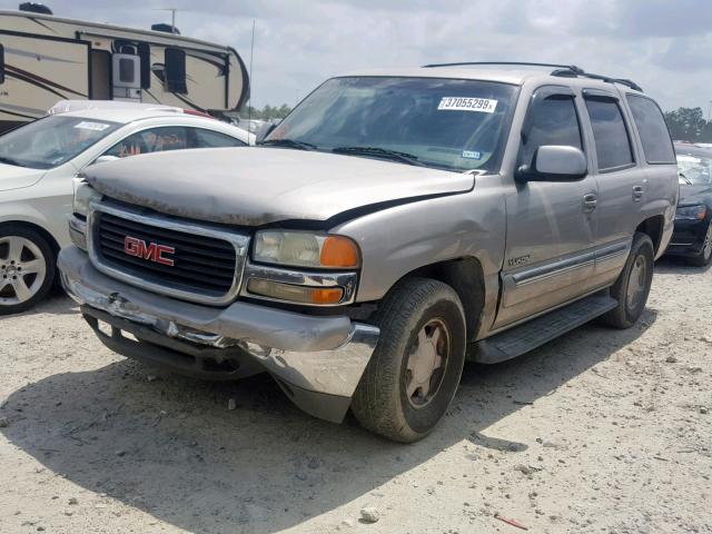 1GKEC13Z44R127966 - 2004 GMC YUKON TAN photo 2