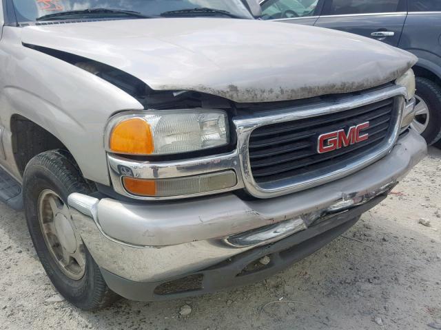 1GKEC13Z44R127966 - 2004 GMC YUKON TAN photo 9