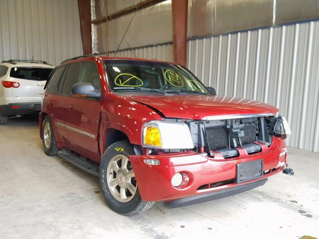 1GKDT13S022508461 - 2002 GMC ENVOY RED photo 1