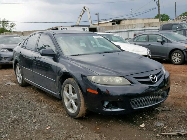 1YVHP84D065M26626 - 2006 MAZDA 6 S BLACK photo 1