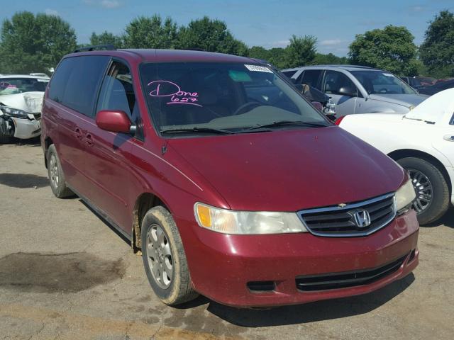 5FNRL18094B075358 - 2004 HONDA ODYSSEY EX MAROON photo 1