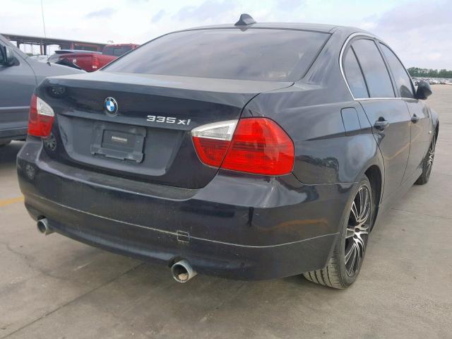 WBAVD535X8A283380 - 2008 BMW 335 XI BLACK photo 4