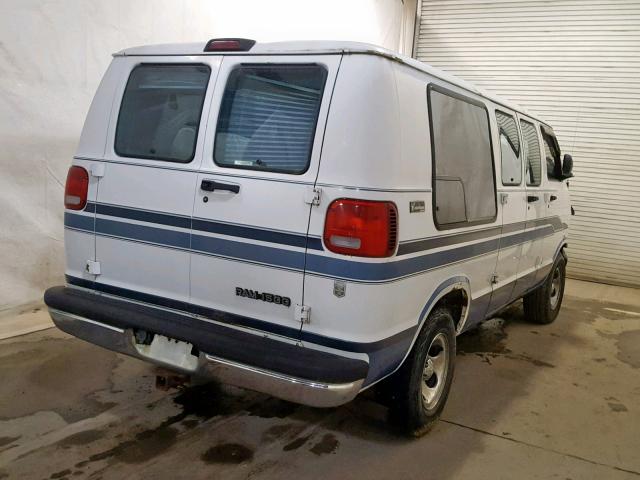 2B6HB11Y2XK563409 - 1999 DODGE RAM VAN B1 WHITE photo 4