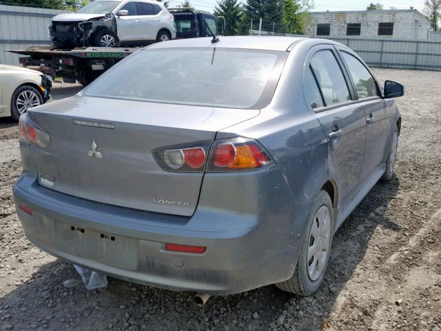 JA32U2FU2FU000486 - 2015 MITSUBISHI LANCER ES GRAY photo 4