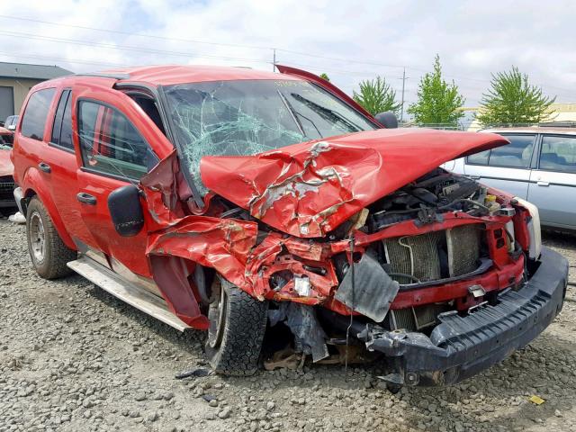 1D4HB38N04F152929 - 2004 DODGE DURANGO ST RED photo 1