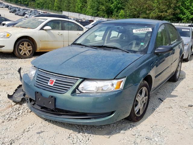 1G8AJ58F36Z122986 - 2006 SATURN ION LEVEL GREEN photo 2