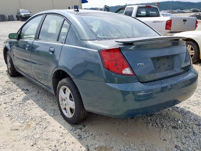1G8AJ58F36Z122986 - 2006 SATURN ION LEVEL GREEN photo 3