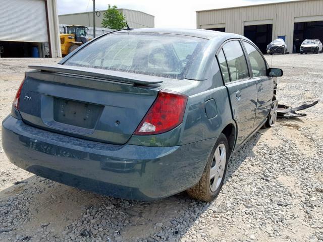 1G8AJ58F36Z122986 - 2006 SATURN ION LEVEL GREEN photo 4