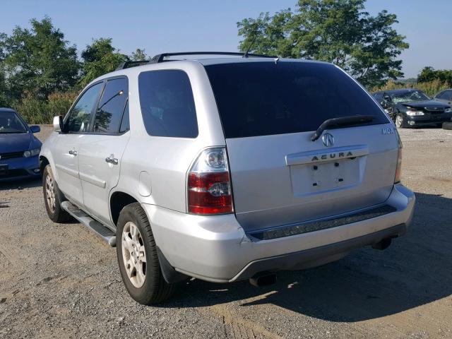 2HNYD18974H547391 - 2004 ACURA MDX TOURIN GRAY photo 3