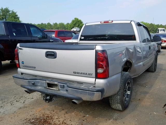 2GCEC19T141258277 - 2004 CHEVROLET SILVERADO SILVER photo 4