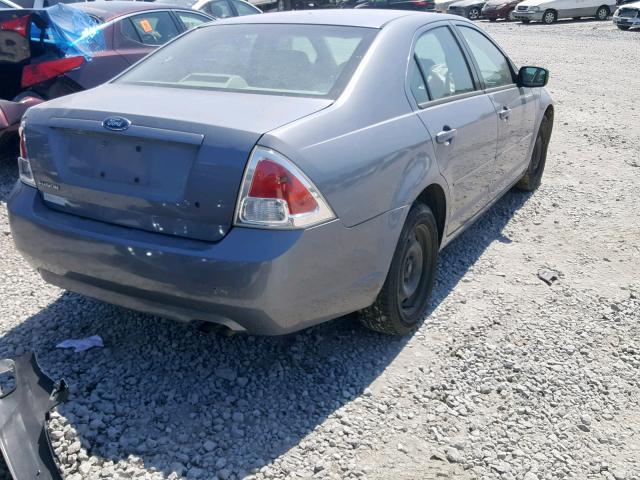 3FAFP06Z96R223678 - 2006 FORD FUSION S GRAY photo 4