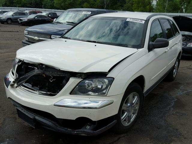 2C8GF68445R445344 - 2005 CHRYSLER PACIFICA T WHITE photo 2