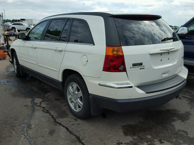 2C8GF68445R445344 - 2005 CHRYSLER PACIFICA T WHITE photo 3