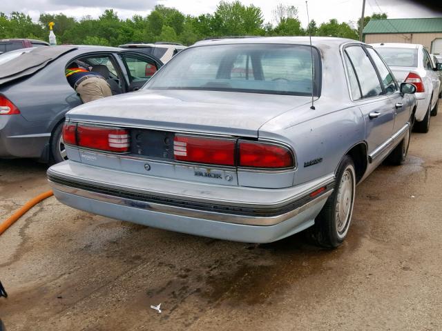 1G4HP52L7SH451977 - 1995 BUICK LESABRE CU BLUE photo 4