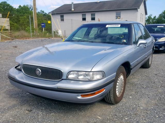 1G4HP52K5VH451200 - 1997 BUICK LESABRE CU BLUE photo 2