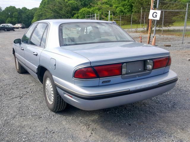 1G4HP52K5VH451200 - 1997 BUICK LESABRE CU BLUE photo 3