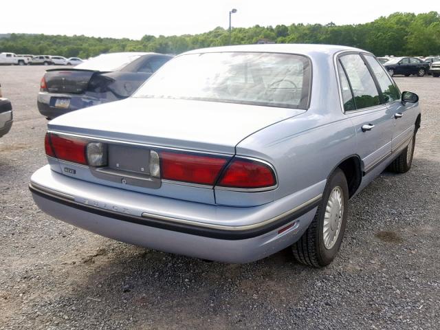 1G4HP52K5VH451200 - 1997 BUICK LESABRE CU BLUE photo 4