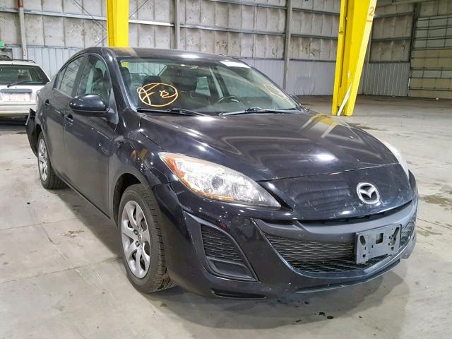 JM1BL1SG0A1340034 - 2010 MAZDA 3 I BLACK photo 1