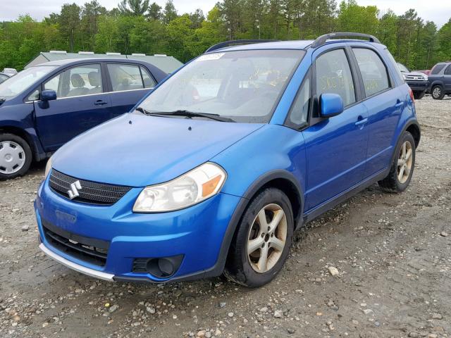 JS2YB413375107351 - 2007 SUZUKI SX4 BLUE photo 2