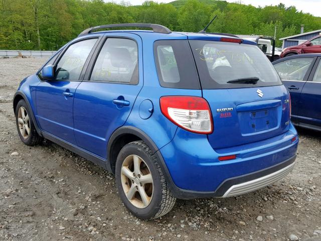 JS2YB413375107351 - 2007 SUZUKI SX4 BLUE photo 3