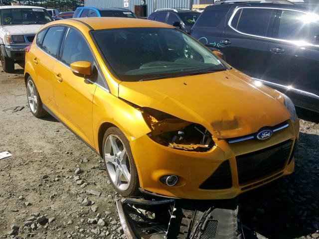 1FAHP3N24CL442783 - 2012 FORD FOCUS TITA YELLOW photo 1