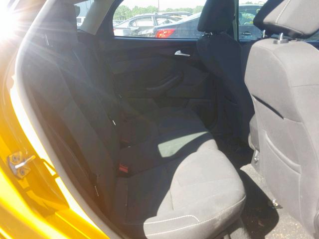 1FAHP3N24CL442783 - 2012 FORD FOCUS TITA YELLOW photo 6