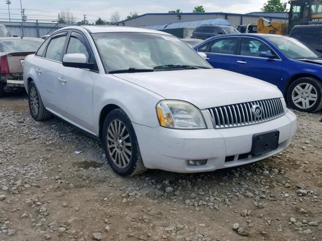 1MEHM42107G612025 - 2007 MERCURY MONTEGO PR WHITE photo 1