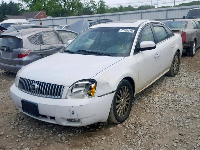 1MEHM42107G612025 - 2007 MERCURY MONTEGO PR WHITE photo 2