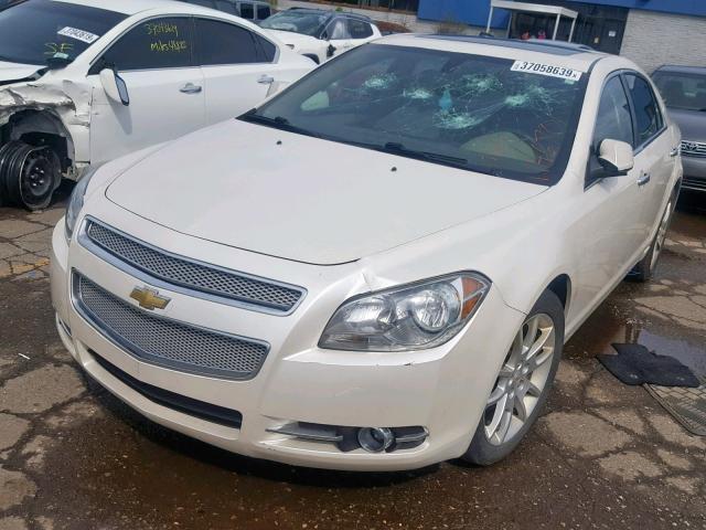 1G1ZE5E09CF114670 - 2012 CHEVROLET MALIBU LTZ 白色 照片 2